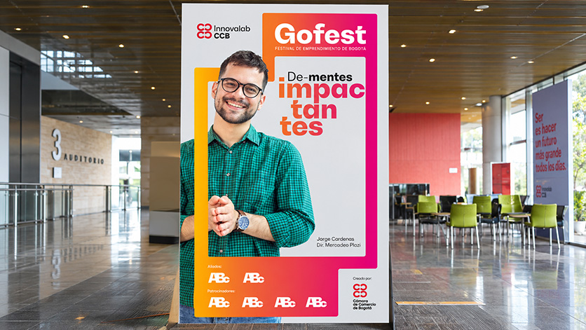 POST 1 BTL · EVENTOS · ARQUITECTURA EFÍMERA · CÁMARA DE COMERCIO DE BOGOTÁ / GO FEST 2023