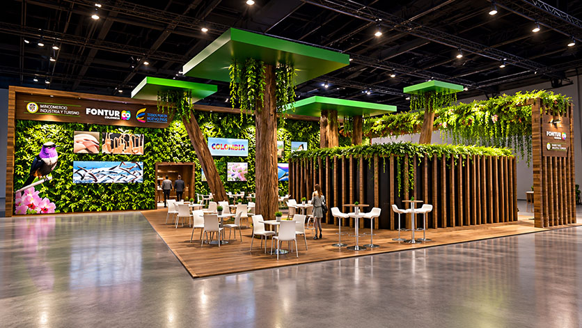 POST 6 BTL · EVENTOS · ARQUITECTURA EFÍMERA · FONTUR / VITRINA TURÍSTICA DE ANATO