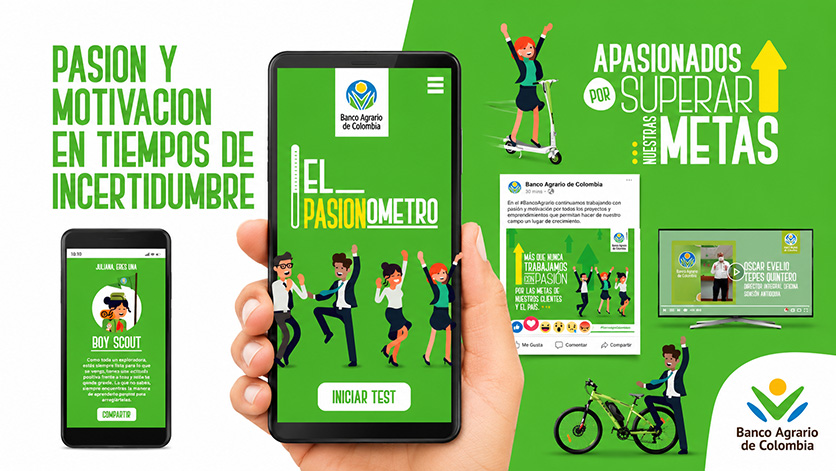 POST3 ENDOMARKETING Y FELICIDAD LABORAL · BANCO AGRARIO / PASIONÓMETRO