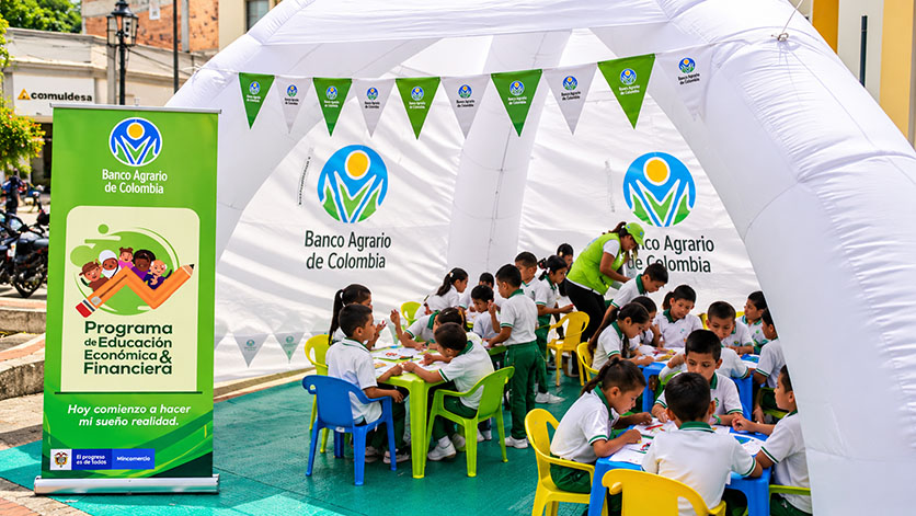 POST5 BTL · EVENTOS · ARQUITECTURA EFÍMERA · BANCO AGRARIO DE COLOMBIA
